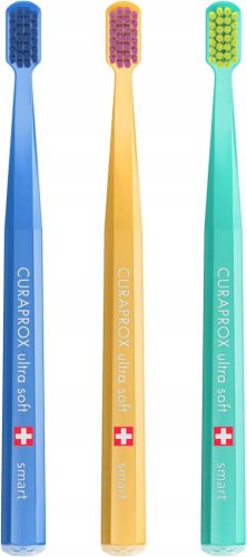  CURAPROX SMART CS7600 TOOTHBRUSH, THREE PACK of 3