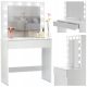  Dressing table Hamster white matt 80 x 140.5 x 40cm