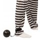  Halloween prisoner costume with ball and chain