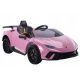  Lamborghini Huracan Pink Battery Car