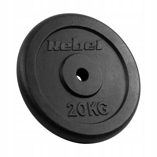  Cast iron load 20kg hole 31mm classic plate REBEL ACTIVE