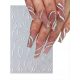  GLITTER NAIL STICKERS SELF-ADHESIVE SHINY WAVES LINES