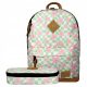 Stylish Paul&Co Youth Backpack and Pencil Case Set for Teens