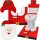  Ruhhy Santa Claus decorative cover for the bathroom