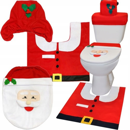  Ruhhy Santa Claus decorative cover for the bathroom