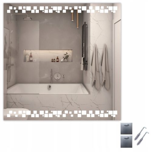  Take a look at the wall mirror, rectangular, 800 x 800 mm