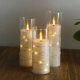  Led electric candle insert, battery operated candle lamps for candles