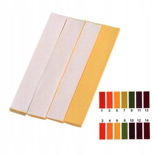  80 pH Strips Universal, full-range litmus paper, indicator for