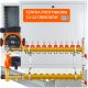  UNDERFLOOR HEATING DISTRIBUTOR 10 + PUMP GROUP + PUMP + CONCEALED CABINET