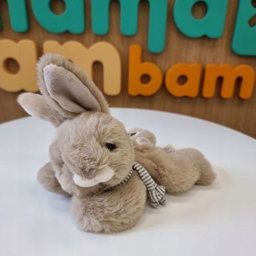  Small plush bunny Buster - brown, 15 cm (Bukowski Design)