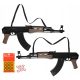  Metal Machine Gun on Caps Gonher Replica Weapon Ak-47 1135/6