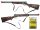  Rifle Hunting Shotgun with Caps Replica Weapon Double-Barrel 117/0