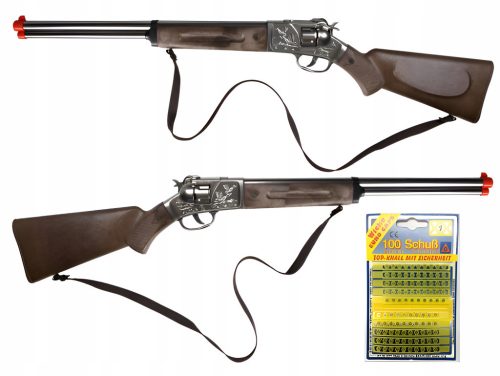  Rifle Hunting Shotgun with Caps Replica Weapon Double-Barrel 117/0