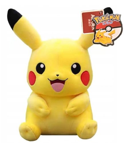  LARGE PIKACHU MASCOT PLUSH TOY PIKACHU POKEMON 29cm ORIGINAL