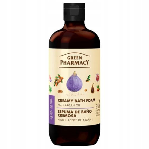  GREEN PHARMACY Creamy Bath Foam Figs and Argan Oil, 500ml