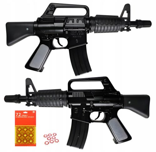  Metal Rifle with Caps, Primer, Machine Gun, Weapon Replica 136/6