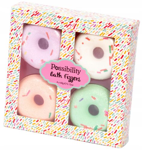  Possibility Bath Fizzers 4x60g Badeset