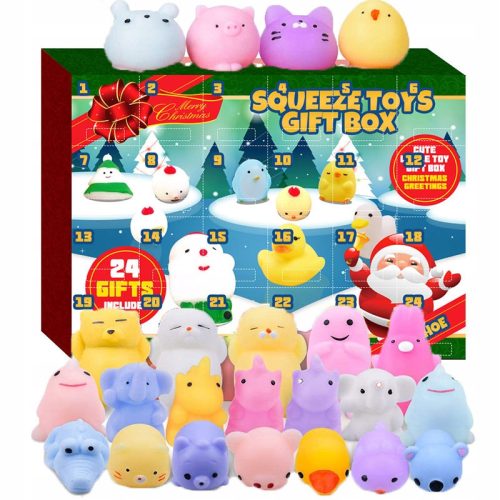  ADVENT CALENDAR ANTI-STRESS TOYS SQUISHY FIDGET TOY