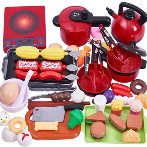  Kitchen play set for children 4-6 years old 61 pieces