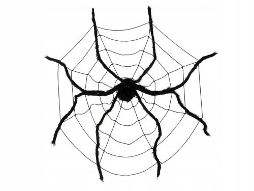  spider web with Halloween spider