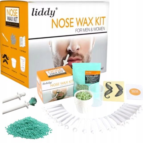  Wax set for waxing, hair removal, nose, ears, man, woman, sticks