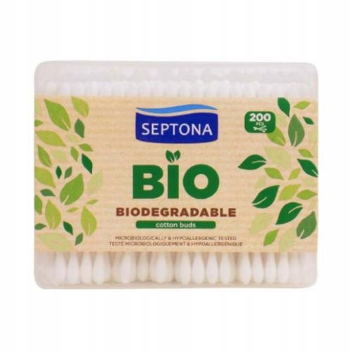  SEPTONA Biodegradable cotton buds, 200 pcs.