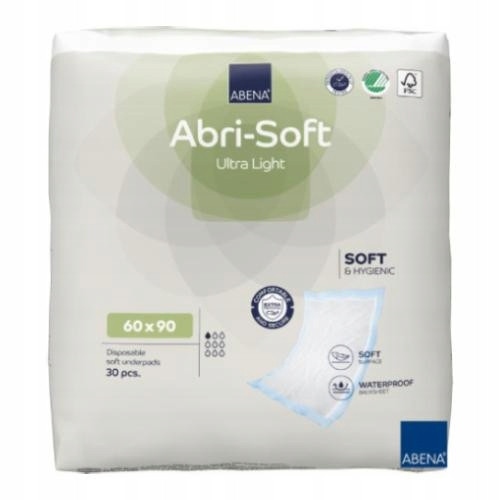  Abena Abri-Soft Ultra Light hygienic pads 60x90cm (30 pcs.)
