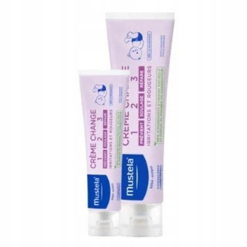  MUSTELA BEBE Changing cream, diaper area, 1>2>3, 100ml + 50ml