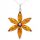  Silver pendant with amber ORIGINAL PENDANT made of silver FILM flower