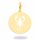  Gold pendant SCORPIO PR.585 ZODIAC SIGN