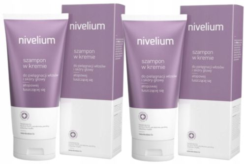  NIVELIUM Cream Shampoo 2 x 150 ml for Sensitive & Flaky Scalp 