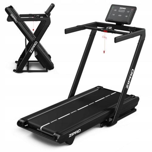  Electric Treadmill 20kmh Incline Adjustment Zipro Cushioning