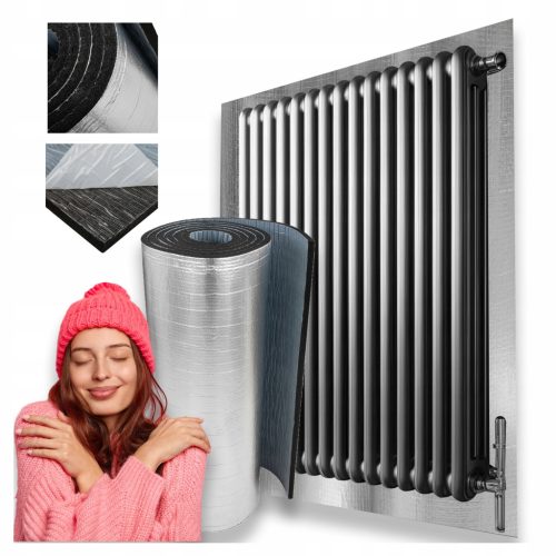  Foam rubber with aluminum with glue 19mm thick effective radiator screen