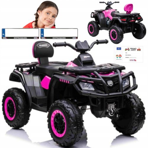 XT-SPEED 4x4 Battery Quad Pink