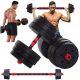  ADJUSTABLE BITUMINOUS DUMBBELLS for STRENGTH exercises MEGA SET barbell 20 KG