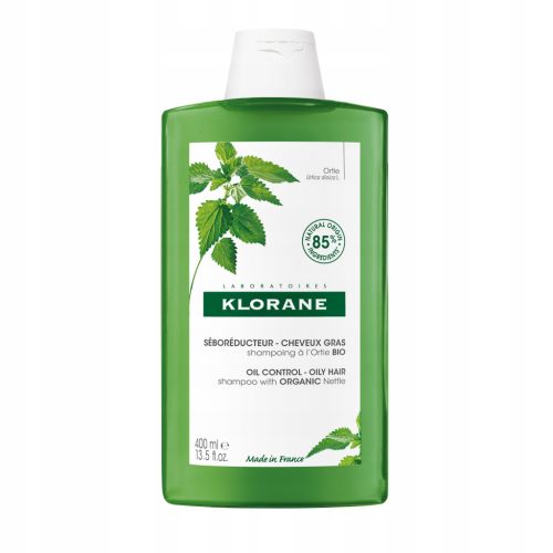 Klorane Organic Nettle Shampoo for Oily Hair - 400 ml