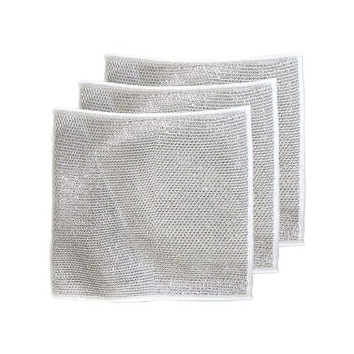  3 pcs. Universal, all-purpose wire cloths for cleaning the kitchen