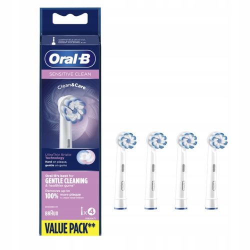  Braun Oral-B heads for the electric toothbrush Sensi UltraThin EB60-4