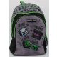Minecraft Backpack - Original Black and Grey Kids School Bag