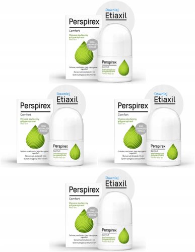 Perspirex Comfort Antiperspirant Roll-On for Sensitive Skin, 4-Pack