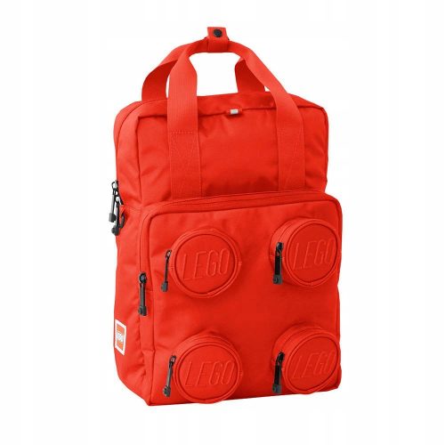 Bright Red LEGO® Brick 2x2 Backpack 20205-0021