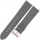  TEKLA G6B - 20mm - Smooth - GREY - Leather watch strap