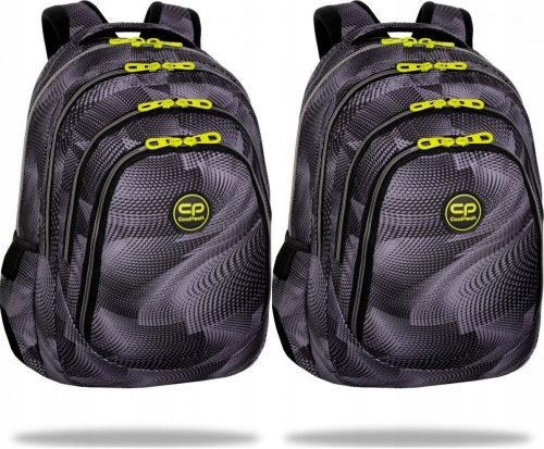 CoolPack Youth Sporty 3D School Backpack - Black