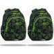 Game Night Black Neon Jerry 21L School Backpack - CoolPack
