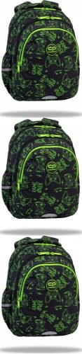 Game Night Black Neon 21L School Backpack by CoolPack - Ideal for Students
