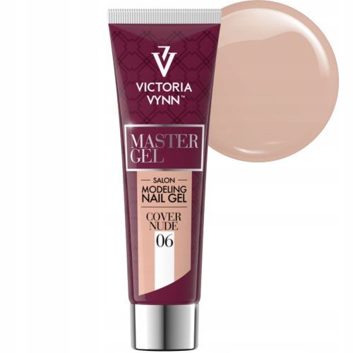  VICTORIA VYNN MASTER GEL ACRYLIC GEL FOR EXTENSIONS NUDE 06 COVER NUDE 60g