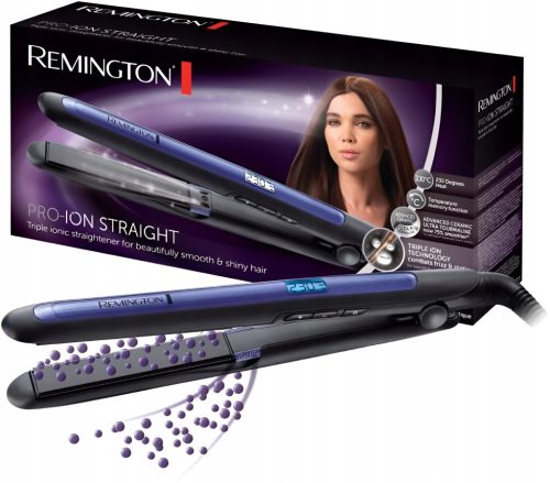  Remington straightener MOVABLE PLATES MADE OF CERMIC TOURMALINE