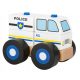  Police Car Construction Toy Wooden Car Small Foot