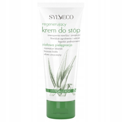  Sylveco 75ml regenerating foot cream 7096 tube