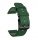  THICK LEATHER STRAP, GENUINE LEATHER 18MM + TELESCOPES - GREEN